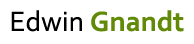 Edwin Gnandt – Official Website Logo